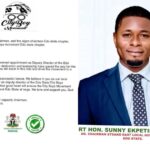 STEADY LEADERSHIP EARNS HIGHER CALLING: RT. HON. SUNNY EKPETIKA EKPESON TAKES ON NEW ROLE AS DEPUTY DIRECTOR, CITY BOYS MOVEMENT EDO STATE, AMID WIDESPREAD ACCLAIM FOR SERVICE AND UNITY img 20260426 wa0002